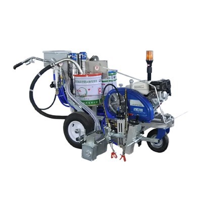 Stroj za označevanje cest s hladno barvo