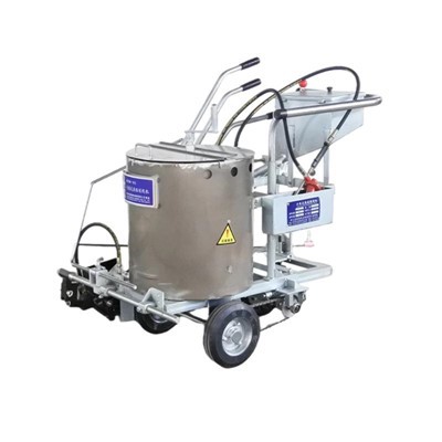 Ročno potisni termoplastični stroj za označevanje cest